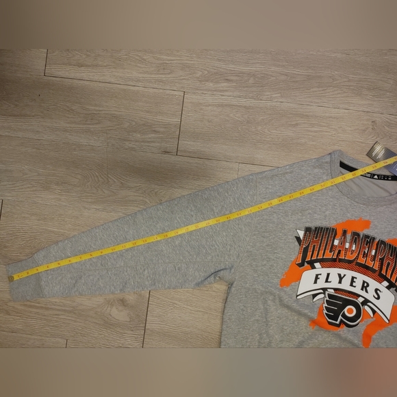 Philadelphia Flyers NHL Reverse Retro Men's Adidas Crewneck Sweatshirt Sz M NEW - Picture 6 of 16
